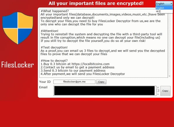 Ransomware FilesLocker